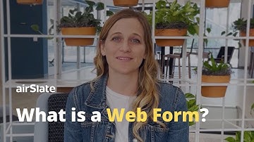 What is a Web Form?