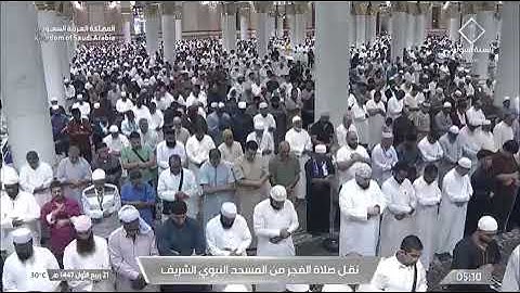 صلاة الفجر المسجد النبوي الشيخ محمد برهجي| السبت 21 ربيع الأول 1447هـ سورة سبأ.