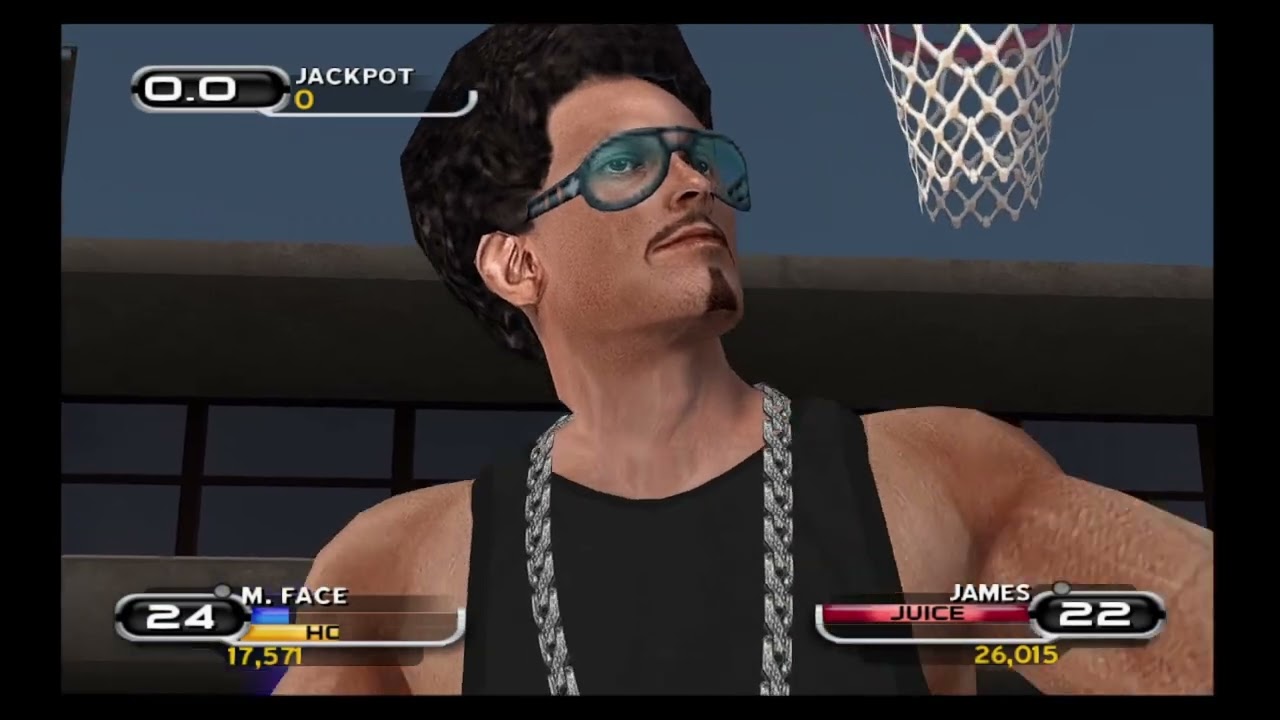 ME VS LeBron James NBA BALLERS PS2 EMU