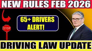 Big Change in UK Driving Laws | Seniors 65+|  Feb 2026 🚗