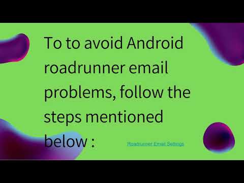 How To Setup Roadrunner Email Server Settings?