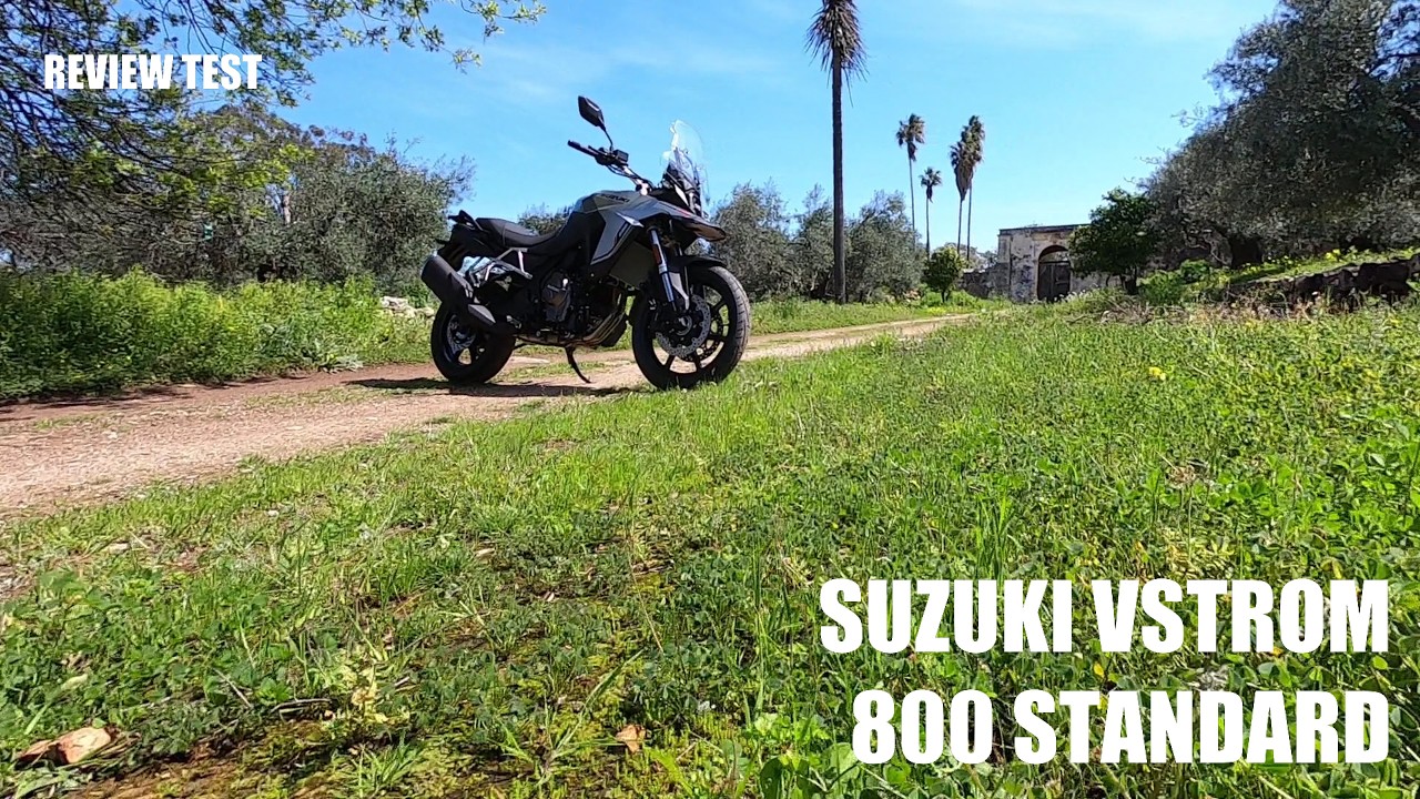 Suzuki VSTROM 800 standard test – Video