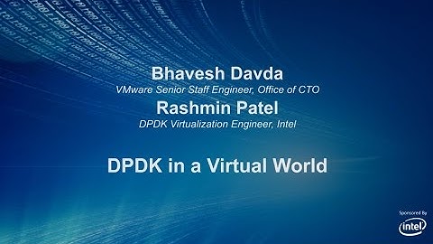 DPDKSummit2014 Bhavesh Davda Rashmin Patel DPDK in a Virtual World
