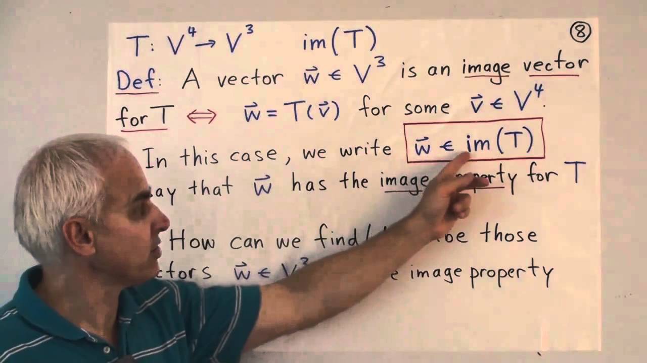 ⁣WildLinAlg17: Rank and Nullity of a Linear Transformation