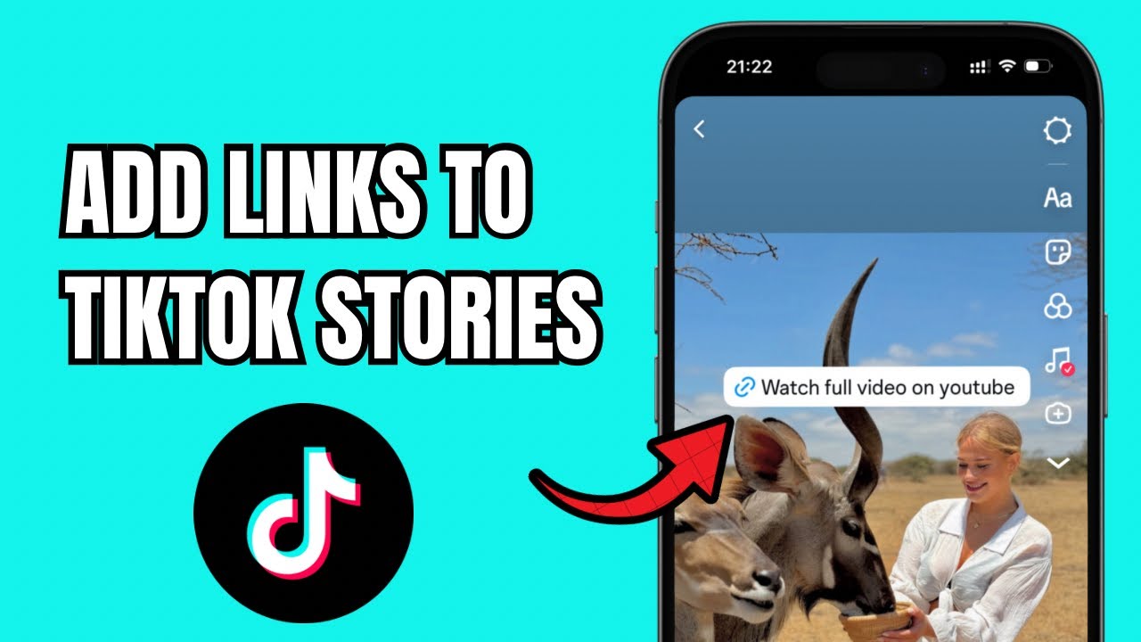 How to Add Links to TikTok Stories | TikTok New Update 2025 - YouTube