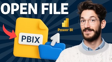 How to OPEN PBIX FILE in Power BI (Step by Step) 2025