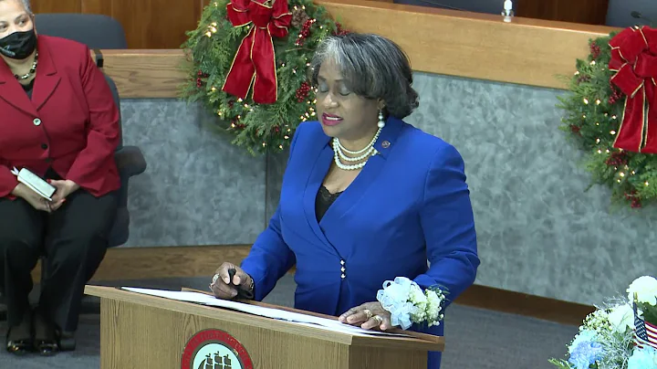 Lisa Lucas Burke Oath Of Office December 30, 2020 ...