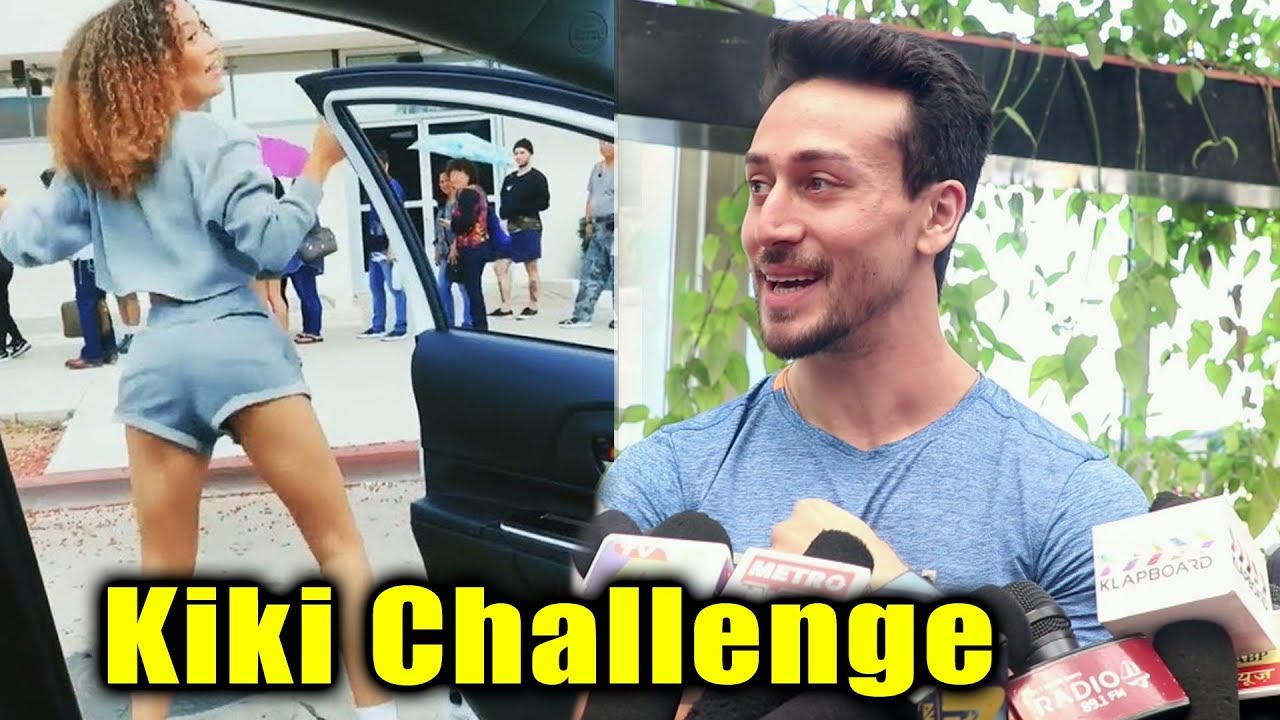 Tiger Shroff Talk On Viral Kiki Challenge