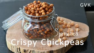 Sprouted Crispy Chickpeas