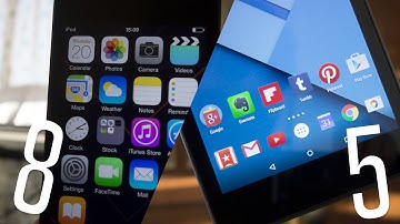 iOS 8 vs Android 5 Lollipop Review | The Nerd Herd