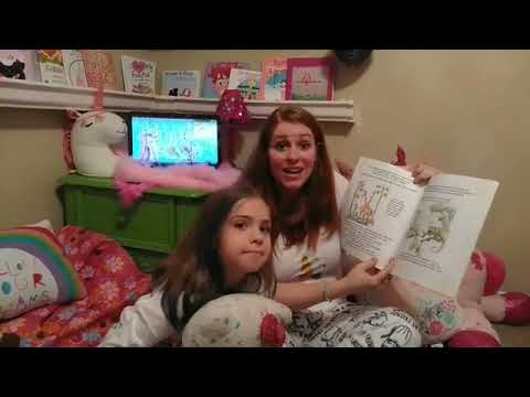 Another Bedtime Story With Two Girls And A Reading Corner
