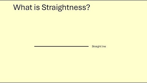 What is Straightness