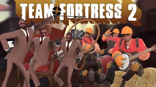 все насмешки на инженера и шпиона в Team Fortress 2