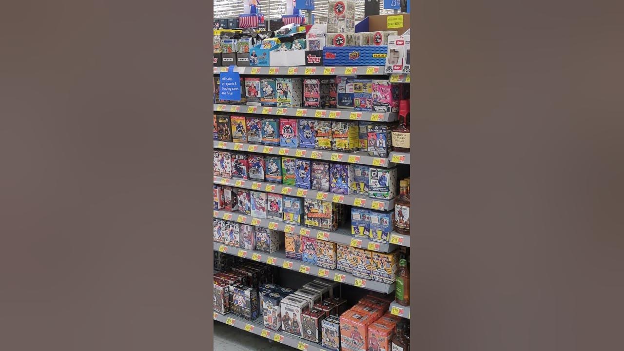 So many cards Walmart restock YouTube