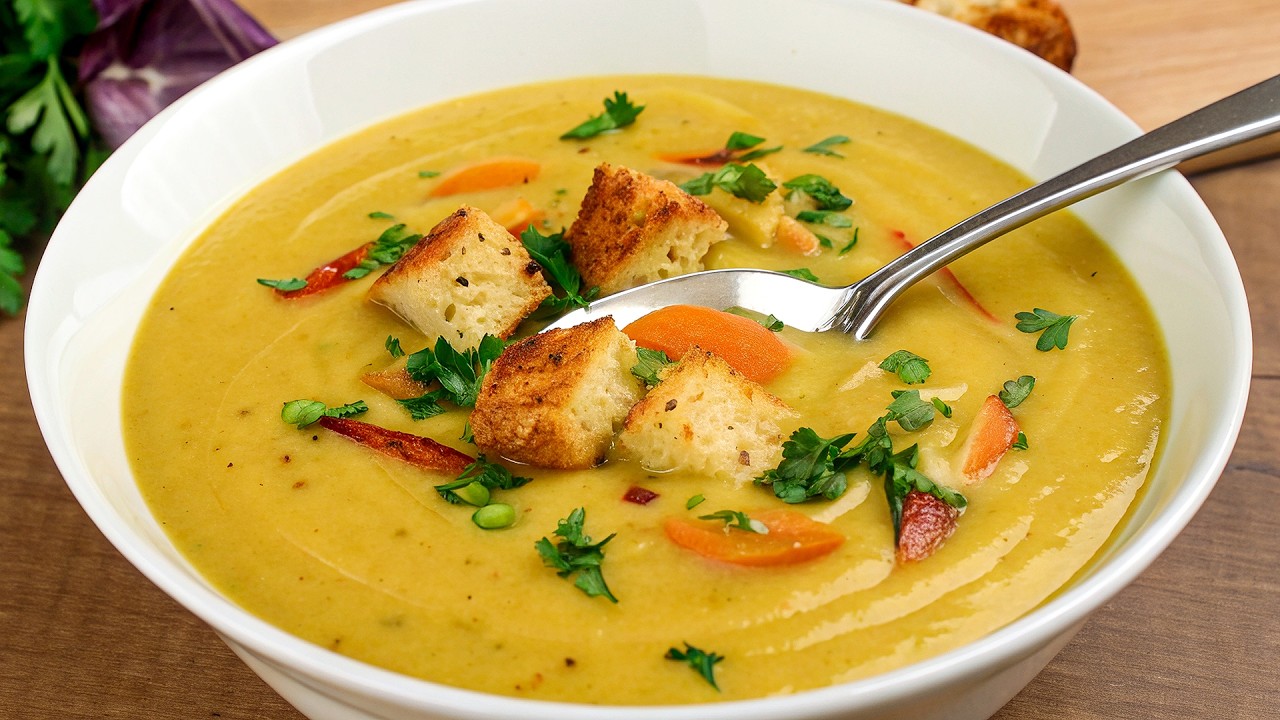 Diese Suppe verbrennt Fett! Ich koche jeden Tag Gemüsesuppe und nehme ab.