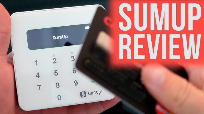 SumUp card reader unboxing & setup 