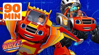 Blaze Knight Monster Machine! w\/ AJ | Science Games for Kids | Blaze and the Monster Machines