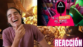 El Juego Del Calamar ? TeLoResumo || REACCIÓN ?