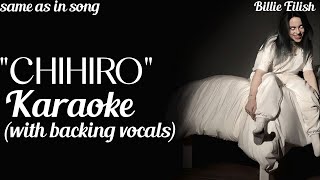 Karaoke | Chihiro Billie Eilish (with backing vocals) (same as in song instrumental)