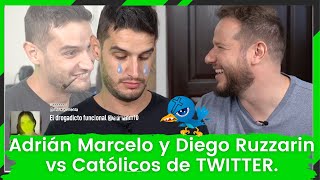 Adrián Marcelo y Diego Ruzzarin vs Católicos de Twitter.