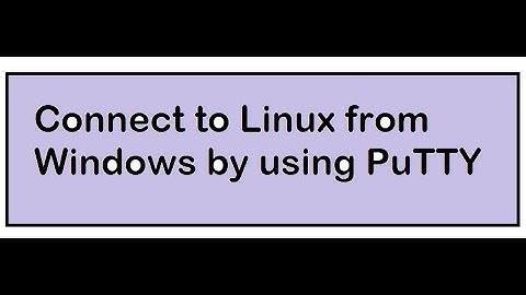 Connect to Linux from Windows by using PuTTY #linux#rockylinuxl#malayalam#rhel#centos#linuxtutorials