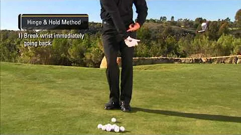 Phil Mickelson - Chipping Hinge & Hold Method