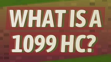What is a 1099 HC?