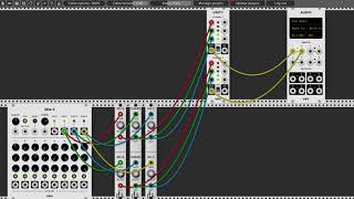 Drum loop on Rack VCV