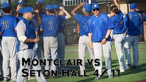 Montclair vs Seton Hall Prep Baseball (4/11/22)