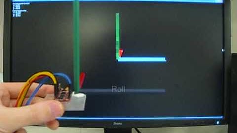An efficient orientation filter for IMUs (real-time demonstration)