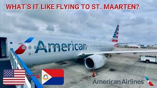 REVIEW | American Airlines | Miami (MIA) - St. Maarten (SXM) | Boeing 737-800 | Economy