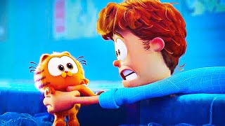 Jon Rescues Baby Garfield Scene | THE GARFIELD MOVIE (2024) Movie CLIP HD