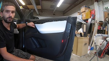 Tesla Model X Door Panel Removal