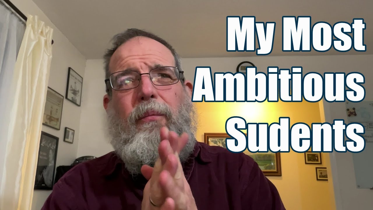 Мои самые амбициозные ученики