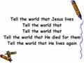 Tell the World (worship video w/ lyrics)