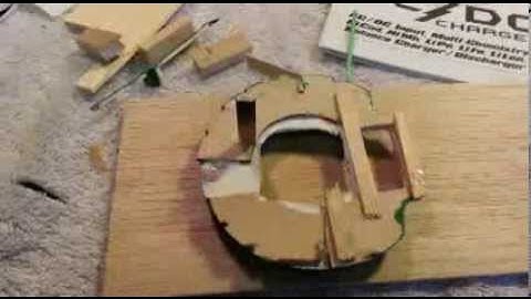 Guillows RC Zero conversion phase 2