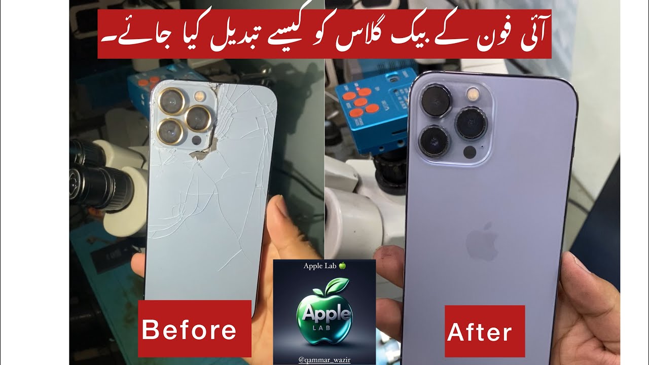 how to replacement iPhones back glass All models - YouTube