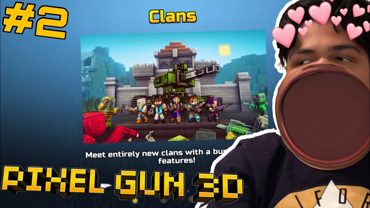 Pixel Gun Ranks We’ve UNLOCKED Clans! - Pixel Gun 3D Gameplay Part 2 - YouTube