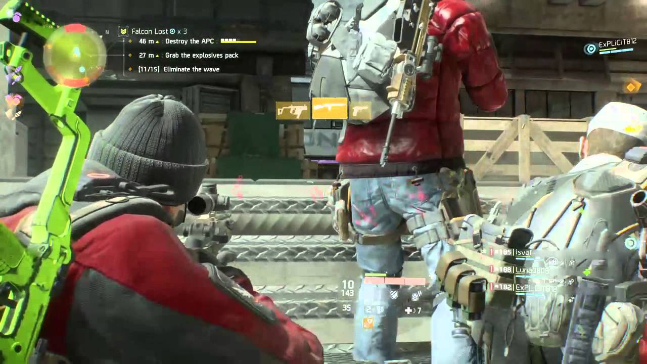 Incursion completed glitch free Tom Clancy's The Division Live Gamplay