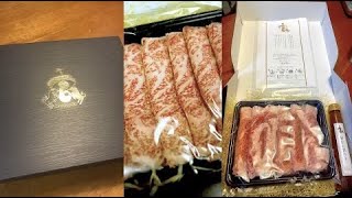【宮迫博之さんプロデュース】牛宮城のすき焼き肉と特製割り下セットを食べました。