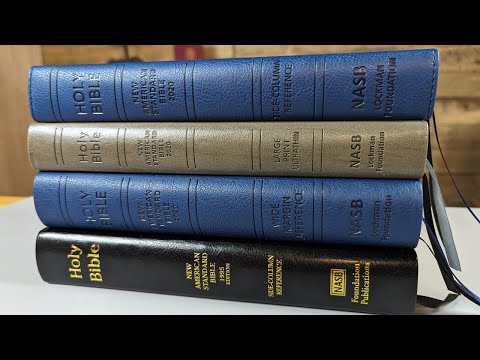 NASB Side Column Reference Bible REVIEW & COMPARISON