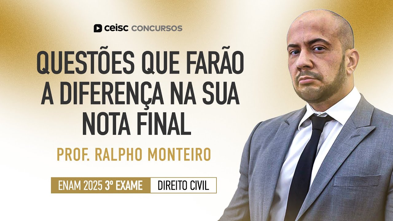 O que NINGUÉM te conta sobre Direito Civil no ENAM