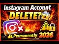 Instagram ID Delete Karne Se Pehle Yeh Zaroor Dekho 🔥