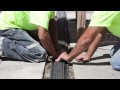 How to install winged parking expansion joint systemthermaflex from emseal