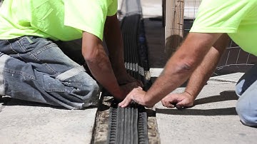 How to install winged parking expansion joint system--THERMAFLEX from EMSEAL