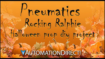Halloween Props DIY – Automated Rocking Chair Turning Head from AutomationDirect