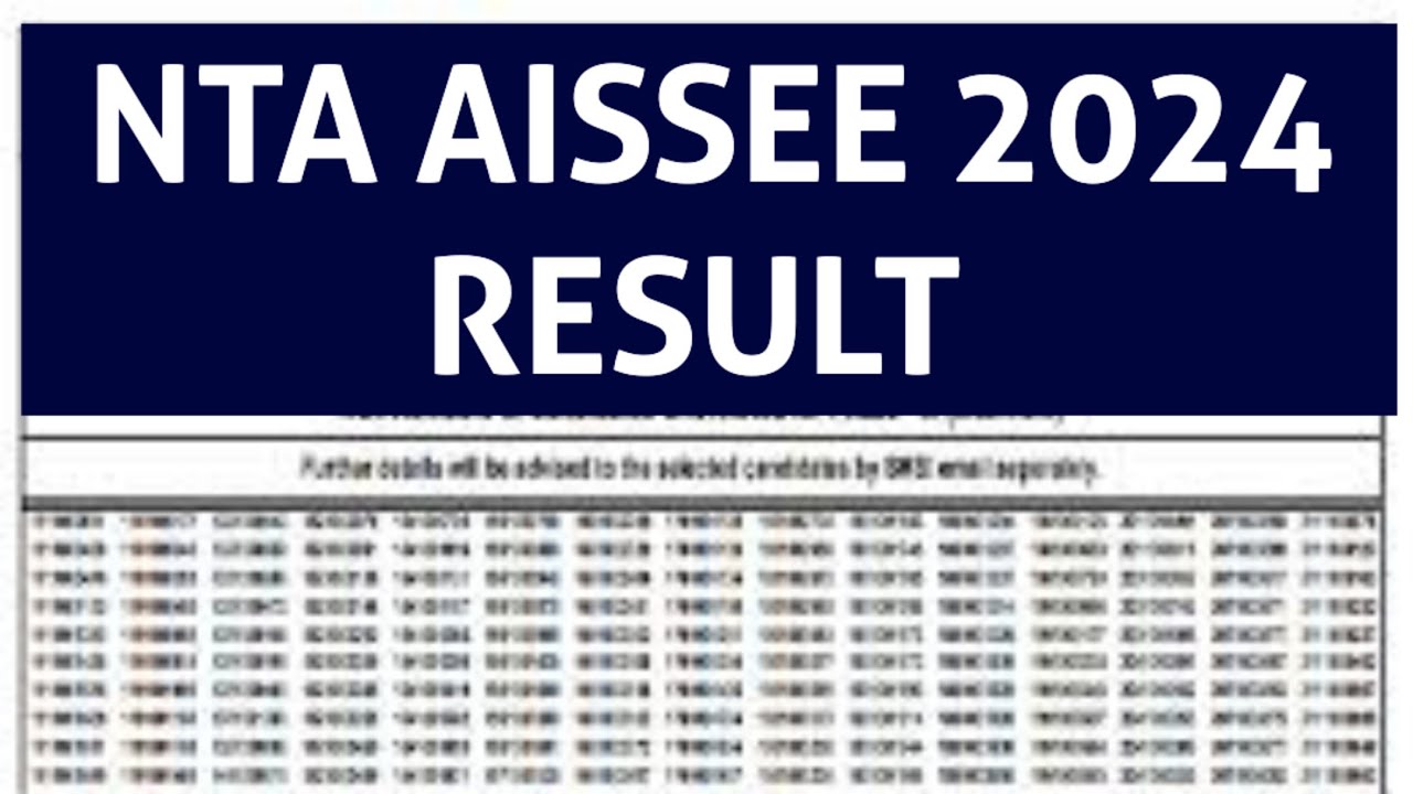AISSEE RESULT 2024 | nta aissee result date | Sainik School Class 6 Result