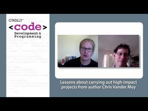 Lessons about carrying out high-impact projects from author Chris Vander Mey