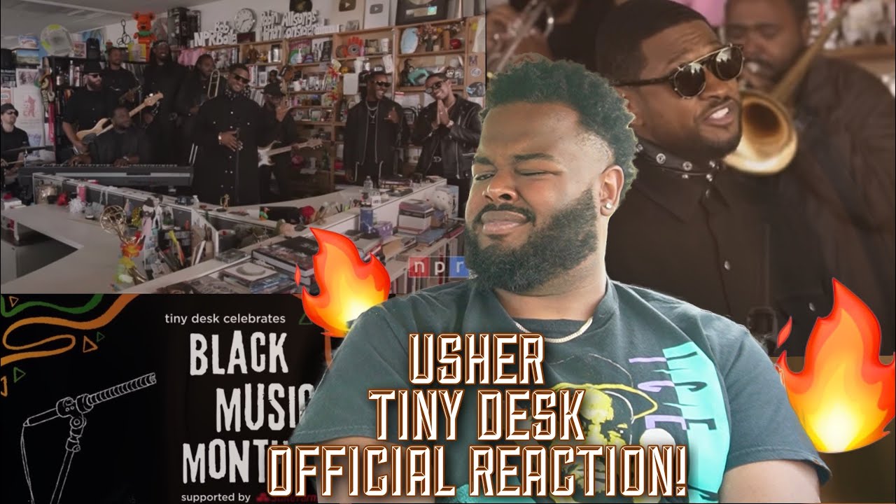 Usher Tiny Desk Concert Live Official Reaction! *IS THIS THE BEST TINY