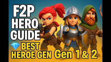 Don’t Waste Your Resources! Kingshot F2P Hero Guide 💎!